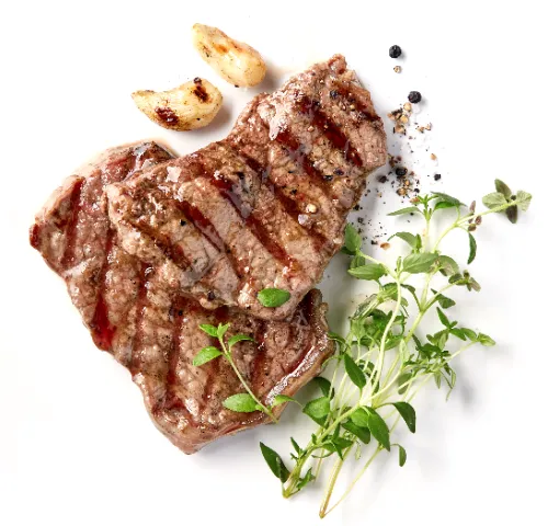 grilled beef steak